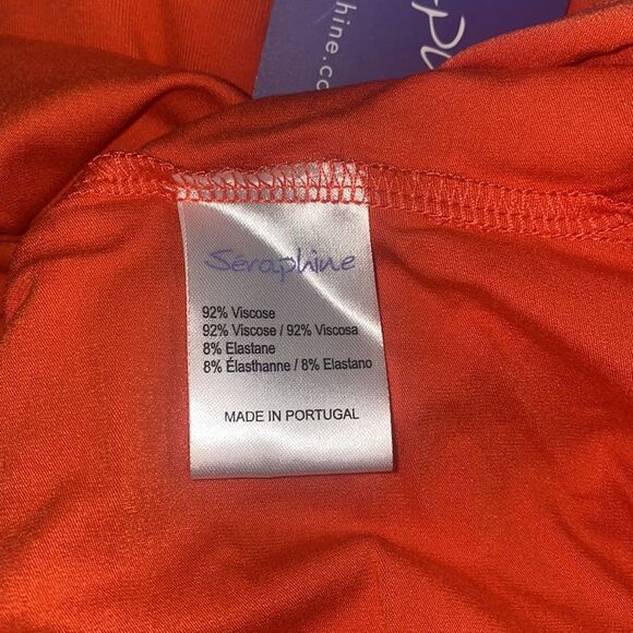 Seraphine Maternity Maxi Dress Nursing Maxi Dress Coral - Picture 16 of 16